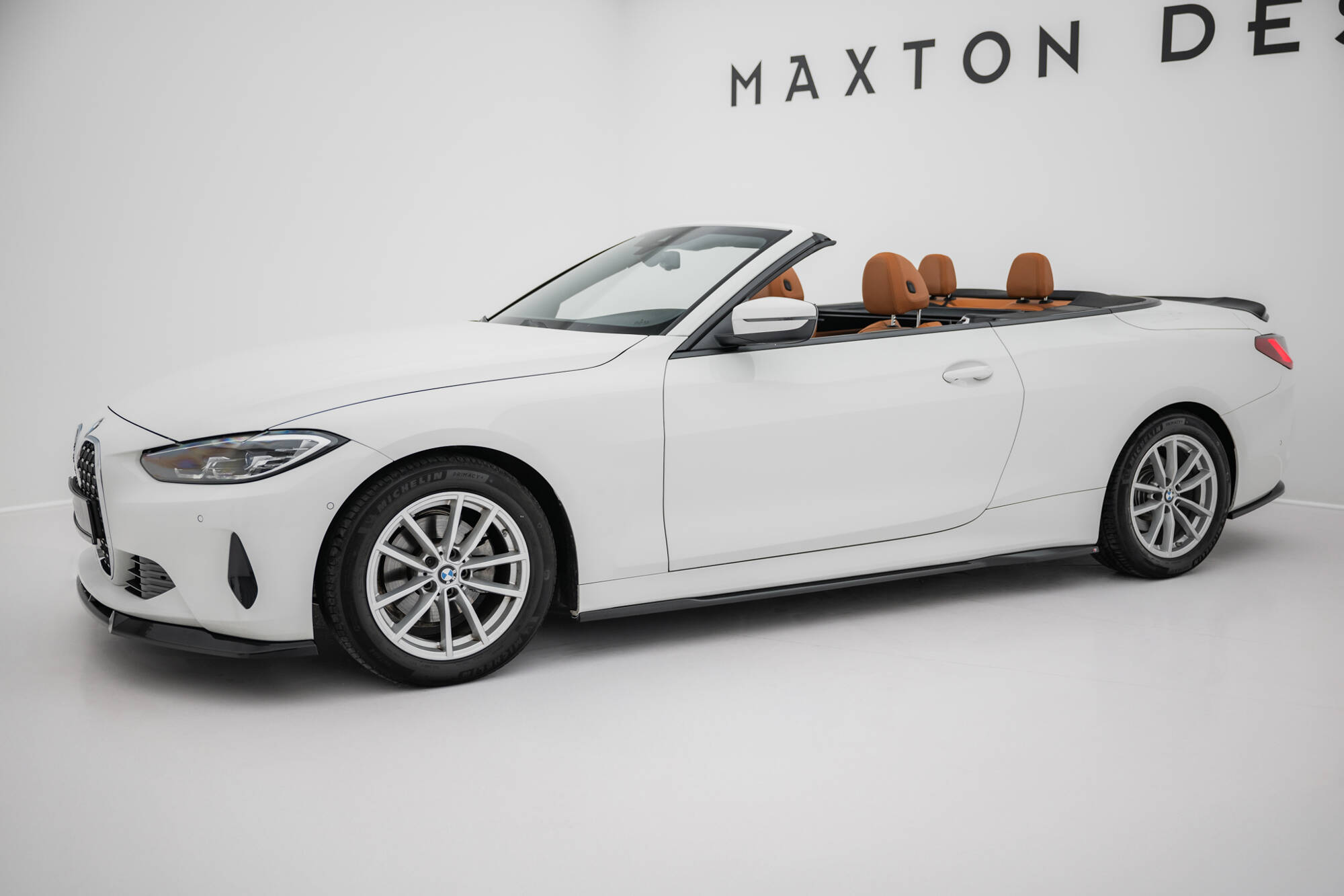 Комплект сплиттеров для BMW 4 Coupe / Cabrio G22 / G23 MAXTON DESIGN BM-4-G23-CA-SET