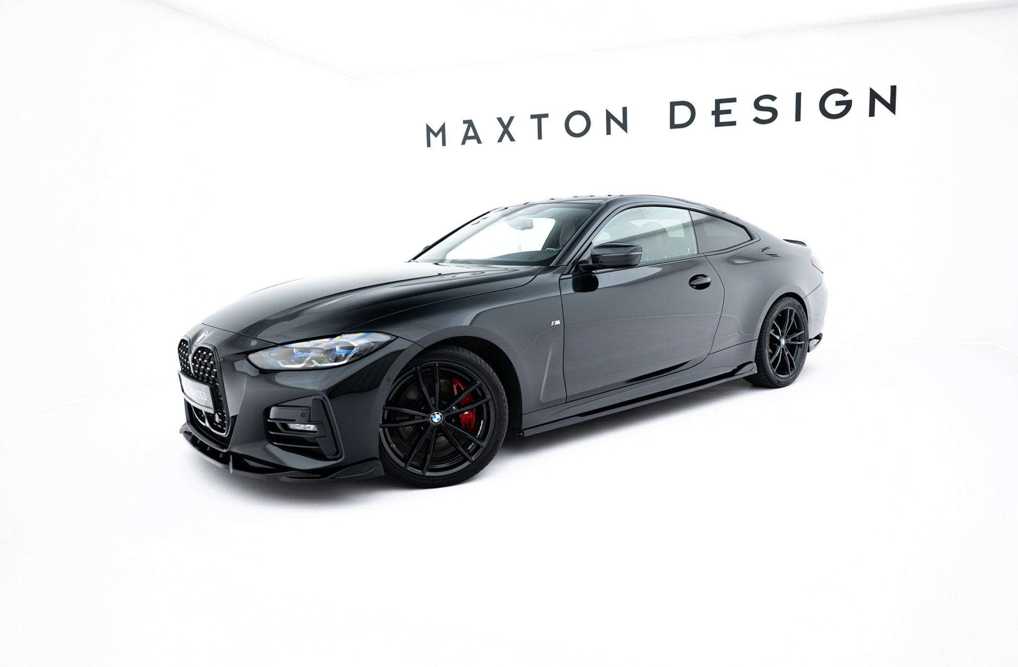 Комплект сплиттеров BMW 4 M-Pack Coupe G22 / G22 Facelift MAXTON DESIGN BM-4-G22-MPACK-SET