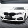 Комплект сплиттеров для BMW 5 Sedan M-Pack G30 MAXTON DESIGN BM-5-G30-MPACK-SET