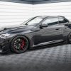 Комплект сплиттеров для BMW M2 G87 MAXTON DESIGN BM-M2-G87-SET