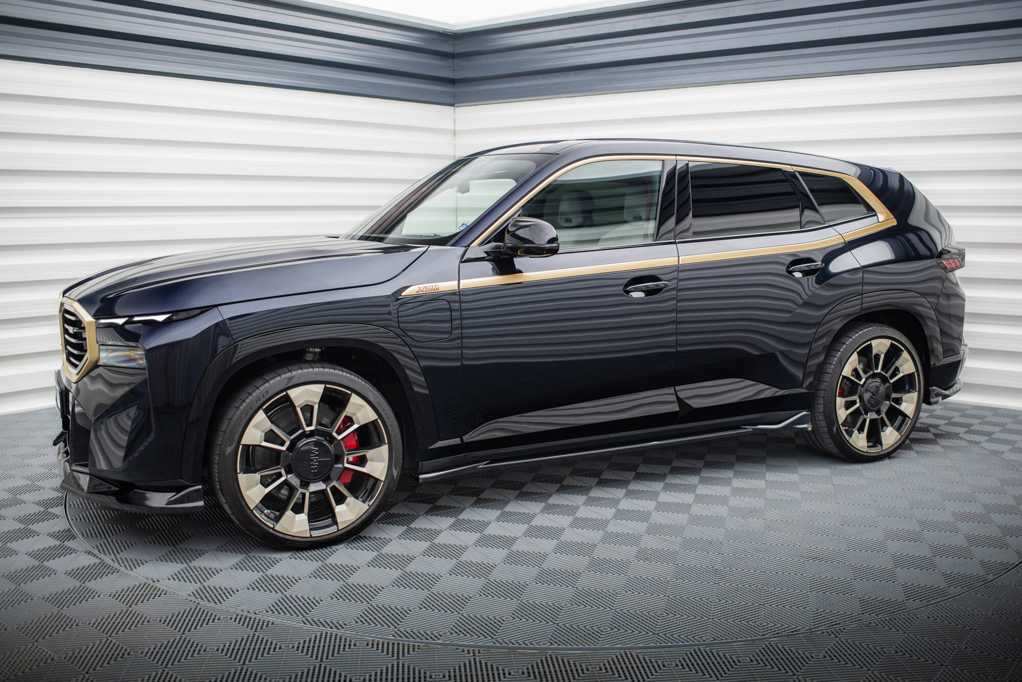 Комплект сплиттеров для BMW XM G09 MAXTON DESIGN BM-XM-1-SET