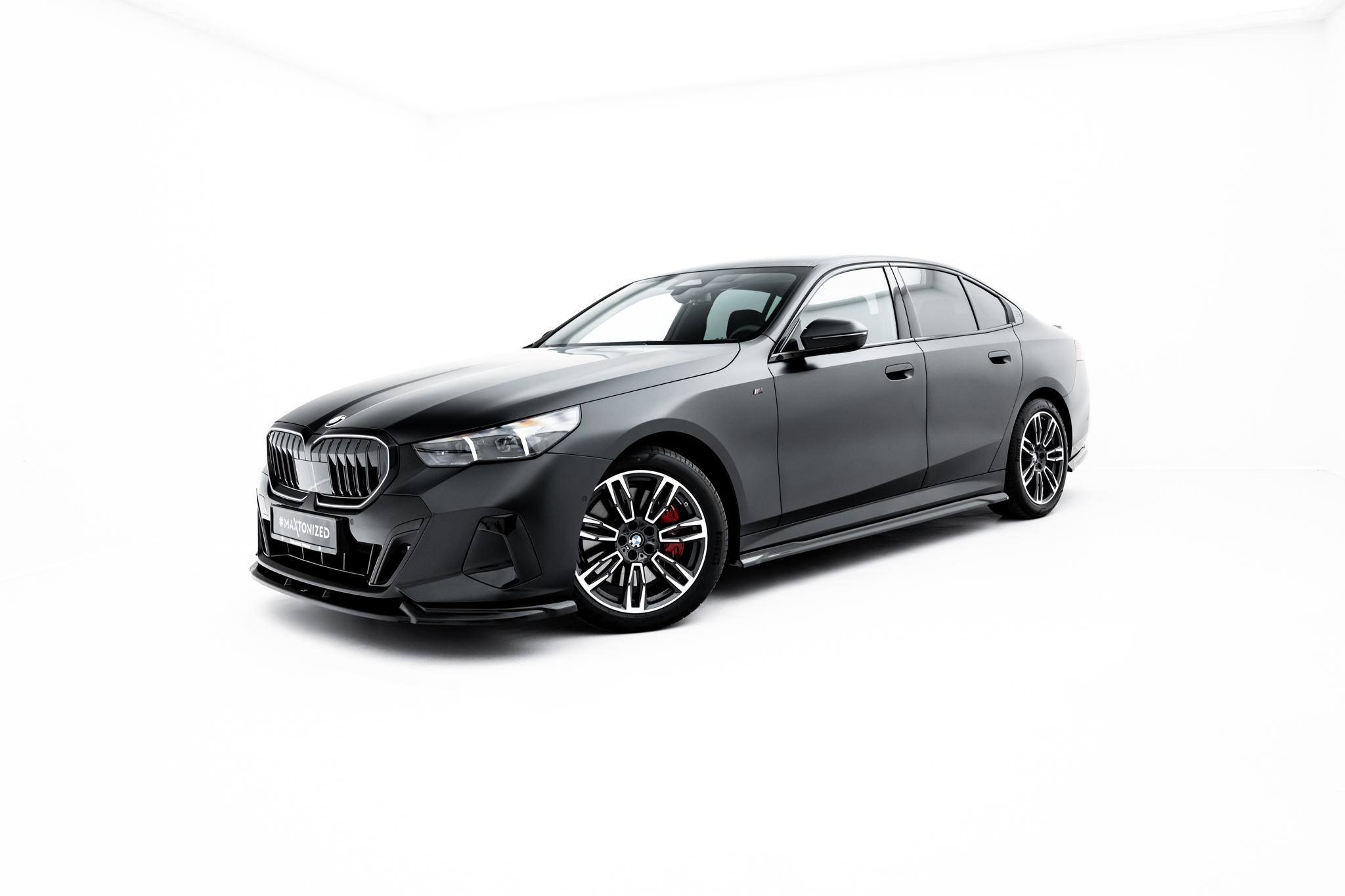 Комплект сплиттеров V.1 для BMW 5 M-Pack Sedan G60 MAXTON DESIGN BM-5-G60-MPACK-SET1