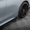 Боковые накладки BMW 4 Coupe / Gran Coupe / Cabrio M-Pack F32 / F36 / F33 MAXTON DESIGN BM4F32MPACKCNC-SF1G