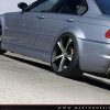 Боковые юбки BMW 3 E46 - 4-дверный седан <Внешний вид M3> MAXTON DESIGN BM-3-46-S1SA