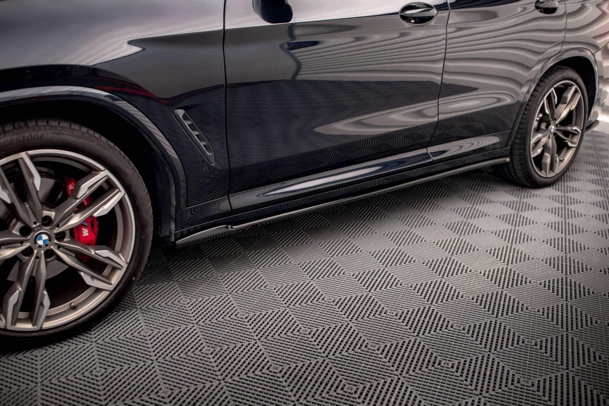 Боковые диффузоры V.2 для BMW X3 M40d / M40i / M-Pack G01 MAXTON DESIGN BM-X3-01-M40-SD1G