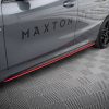 Накладки на пороги и диффузоры V.2 для BMW 1 M-Pack / M135i / 128ti MAXTON DESIGN BM-1-40-MPACK-SD2RED