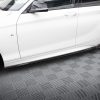 Боковые юбки-диффузоры V.4 + накладки BMW 1 M-Pack / M140i F20 Facelift MAXTON DESIGN BM-1-F20F-M-SD4G+SF1B