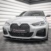 Передний сплиттер Street Pro для BMW 4 Gran Coupe M-Pack G26 MAXTON DESIGN BM4G26MPACKGCCNC-FD1B