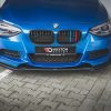 Передний сплиттер Street Pro + брызговики для BMW M135i F20 MAXTON DESIGN BM1F20MCNC-FD1B+FSF1G