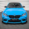 Передний сплиттер Street Pro V.1 + закрылки для BMW M2 Competition F87 MAXTON DESIGN BM287MCOMPCNC-FD1B+FSF1G