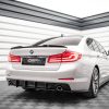 Задний диффузор Street Pro для BMW 5 Sedan G30 MAXTON DESIGN BM5G30CNC-RS1B