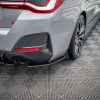 Задние боковые сплиттеры Street Pro для BMW 4 Gran Coupe M-Pack G26 MAXTON DESIGN BM4G26MPACKGCCNC-RSD1B