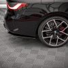 Задние боковые сплиттеры Street Pro для BMW 4 M-Pack G22 / G23 / G22 Facelift / G23 Facelift MAXTON DESIGN BM4G22MPACKCNC-RSD1B