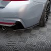 Задние боковые сплиттеры Street Pro для BMW 435i Coupe M-Pack F32 MAXTON DESIGN BM4F32MPACKCNC-RSD1B