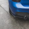 Задние боковые сплиттеры Street Pro для BMW M135i F20 MAXTON DESIGN BM1F20MCNC-RSD1B
