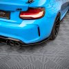 Задние боковые сплиттеры Street Pro для BMW M2 F87 MAXTON DESIGN BM287MCOMPCNC-RSD1B