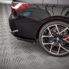 Задние боковые спойлеры Street Pro + брызговики для BMW 4 M-Pack G22 / G23 / G22 Facelift / G23 Facelift MAXTON DESIGN BM4G22MPACKCNC-RSD1B+RSF1G
