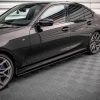 Боковые юбки-диффузоры Street Pro для BMW 3 M-Pack G20 / G21 MAXTON DESIGN BM320MPACKCNC-SD1B