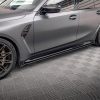 Боковые диффузоры Street Pro для BMW M3 Sedan / Touring G80 / G81 MAXTON DESIGN BM3G80MCNC-SD1B