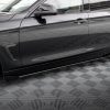 Боковые юбки Street Pro, диффузоры и накладки на бампер для BMW 4 Gran Coupe F36 MAXTON DESIGN BM4F36GCCNC-SD1B+SF1G