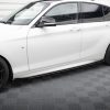 Боковые юбки-диффузоры Street Pro V.2 + накладки для BMW 1 F20 M135i / M140i / M-Pack MAXTON DESIGN BM1F20FMCNC-SD2B+SRF1G